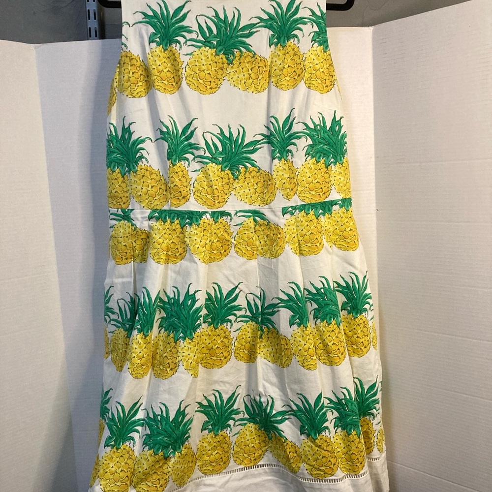 Talbots Pineapple Print Dress